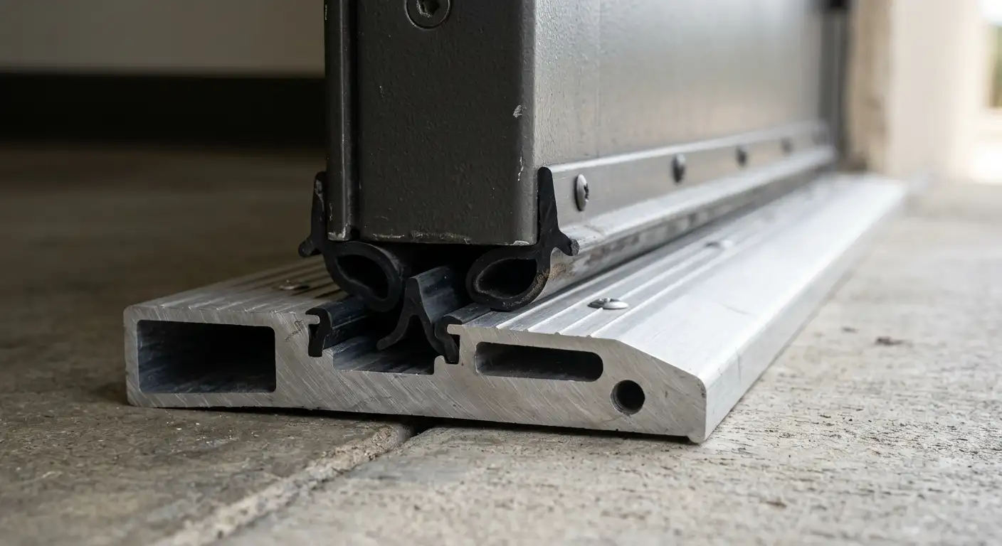 Izolație și protecție la apă pentru uși metalice de exterior